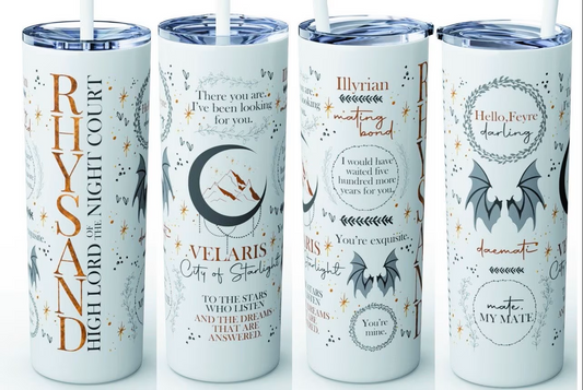 New ACOTAR Series Tumblers