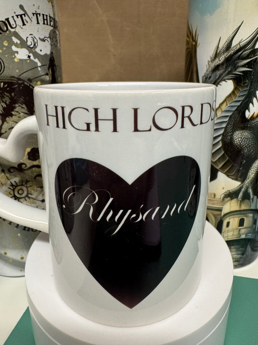 High lords and Wingleaders Mug - fantasy - drinkware - fourth wing - acotar