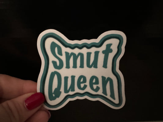 Smut Queen Vinyl Sticker - Kindle bookish decoration