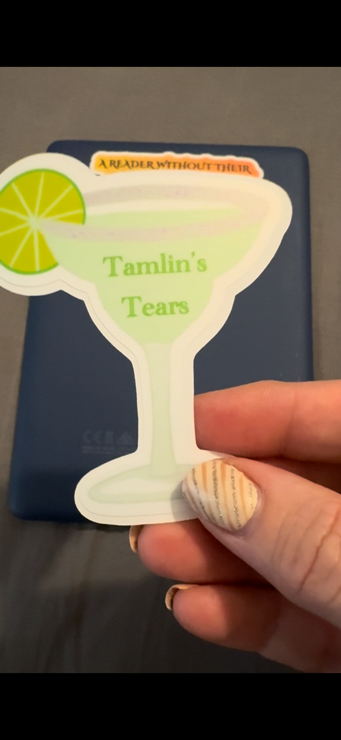 Tamlins Tears Margarita Glass- ACOTAR Vinyl Sticker