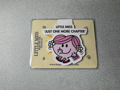 Little Miss ‘Just One More Chapter' mug, bookmark, vinyl sticker, tote - Bookish Designs - Funny