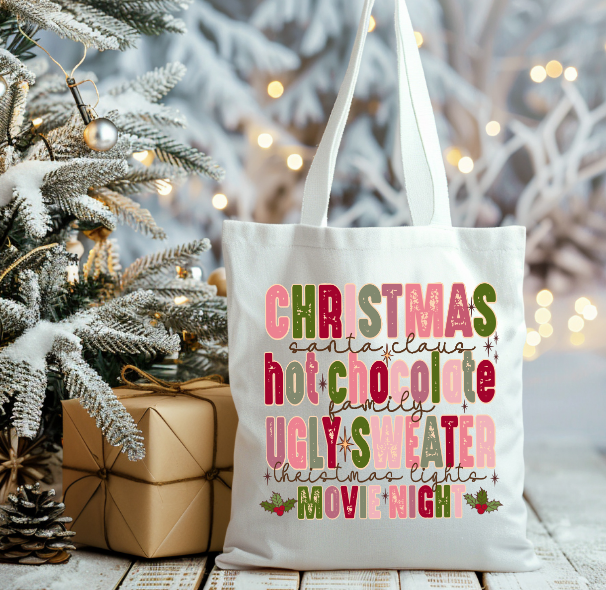 Christmas Tote Bags - Great Quality, Loads of designs to choose from