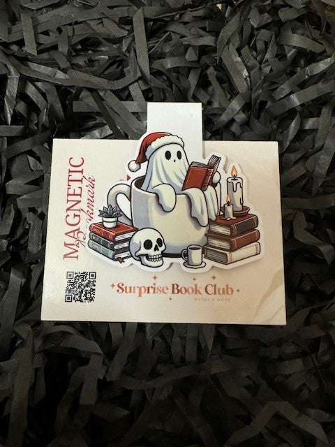 Christmas Ghost Magnetic Bookmark