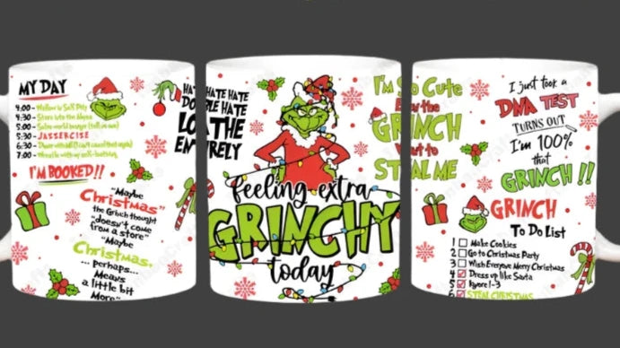 Christmas 11oz Mugs - Lots of Design to choose from Teachers gifts , Secret Santa, Gifts