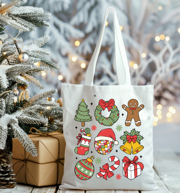 Christmas Tote Bags - Great Quality, Loads of designs to choose from