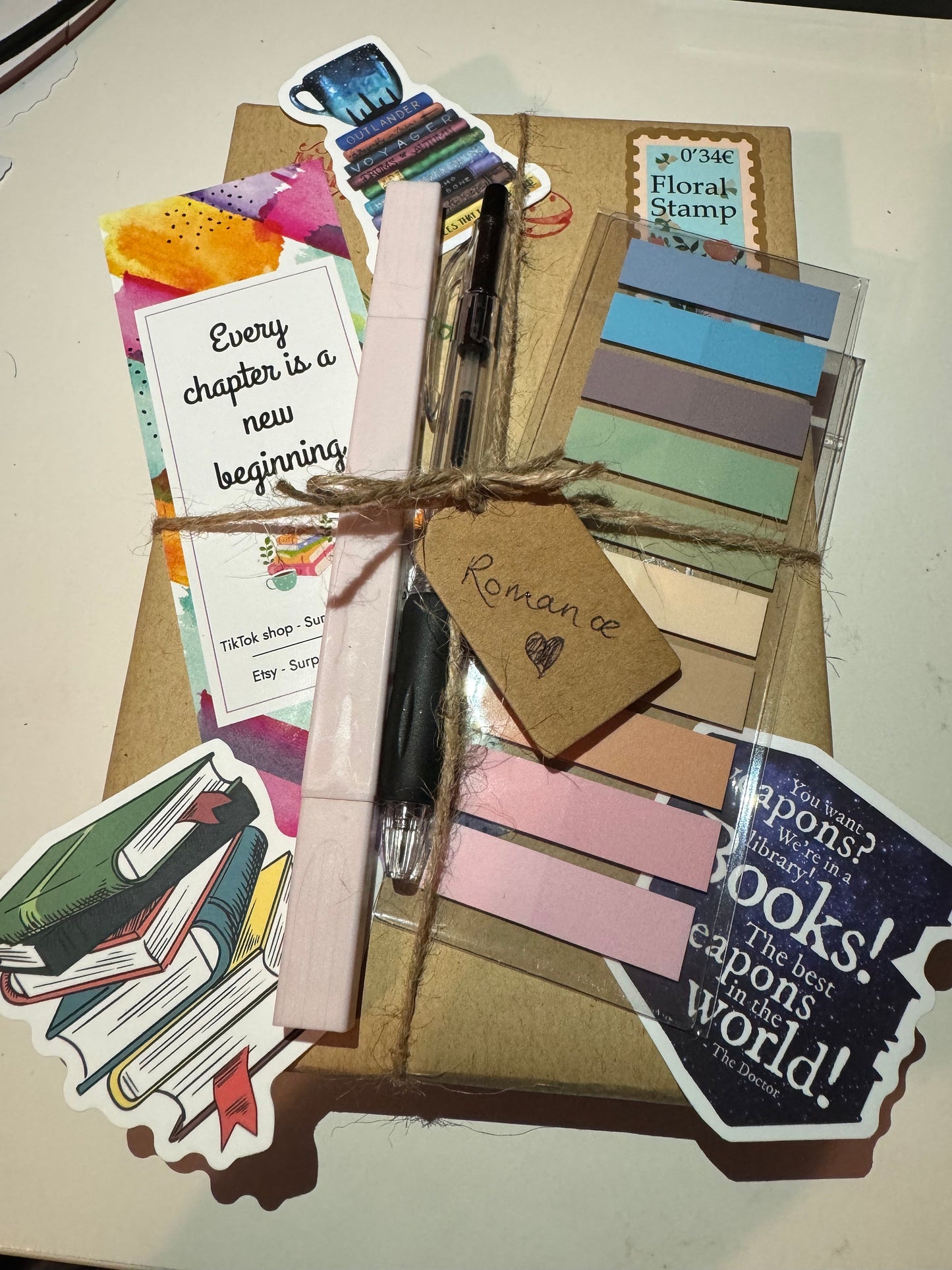 Blind date with a book with Annotation kit